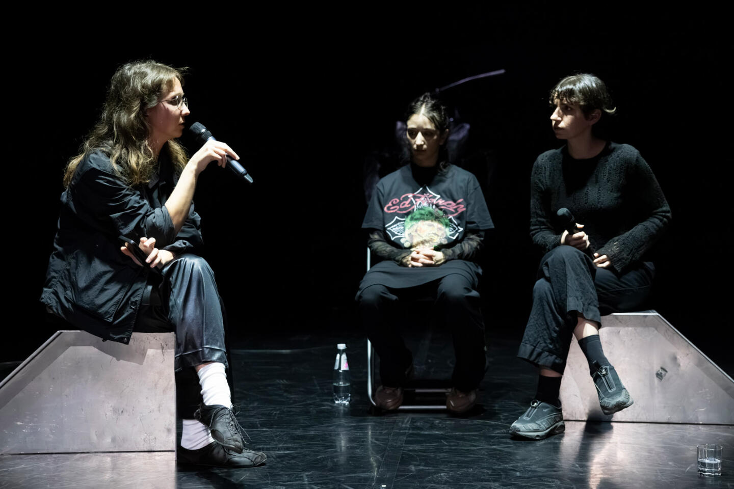 32. Mednarodni festival sodobnih umetnosti – Mesto žensk: Fotini Stamatelopoulou: Near Misses
Performans in pogovor z ustvarjalko, moderira Valerija Intihar, Španski borci, 09.10.2026  https://mestozensk.org/sl/festival/2026/dogodek/120062